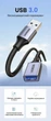 Кабель-удлинитель Ugreen US115 USB 3.0 5 Гбит/с 0.5 м Черный (10494) - изображение 13