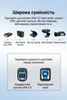 Кабель Vention USB-C - USB 3.0 Type-B 5 Гбіт/с 2 А 0.25 м Чорний (CQVBC) - зображення 3