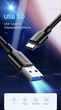 Кабель Ugreen US184 USB 3.0 - Type-C 3A QC 3.0 5 Гбіт/с 1 м Чорний (20882) - зображення 6