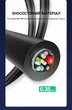 Кабель Ugreen US184 USB 3.0 - Type-C 3A QC 3.0 5 Гбіт/с 1 м Чорний (20882) - зображення 9