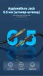 Аудиокабель Vention Jack 6.5 мм - Jack 6.5 мм TS Mono 3 м Черный (BAABI) - изображение 2
