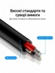 Аудиокабель Vention Jack 3.5 мм - 2x Jack 6.5 мм 2 м Позолоченные коннекторы Черный (BACBH) - изображение 7