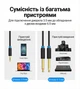 Аудиокабель Vention Jack 3.5 мм - 2x Jack 6.5 мм 2 м Позолоченные коннекторы Черный (BACBH) - изображение 12