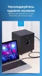Аудиокабель Vention 3.5 мм - 6.5 мм TRS 10 м хлопковая оплетка Hi-Fi Серый (BAUHL) - изображение 6