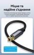 Кабель Vention Toslink Optical S/PDIF 5 м Gold Plated, Aluminum Alloy, Cotton Braided Черный (BAVBJ) - изображение 8