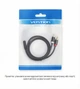 Аудіокабель-перехідник Vention Jack 3.5 мм (F) - 2RCA (M) 2 м Hi-Fi, позолочені контакти Чорний (VAB-R01-B200) - зображення 13
