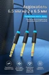Аудиокабель Vention Jack 6.5 мм TRS - 2x Jack 6.5 мм TS 1 м Позолоченные контакты Черный (BATBF) - изображение 2