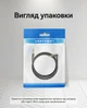 Аудиокабель Vention AUX 3.5 мм TRS 1 м угловой, хлопковая оплетка Черный (BAZBF) - изображение 13