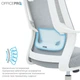 Крісло офісне OfficePro Harmony OC310-W-LG-LG White/Light Gray - изображение 9