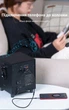 Аудіокабель Vention 3.5 мм - 2RCA 0.5 м Hi-Fi, бавовняне обплетення Сірий (BCNBD) - зображення 4
