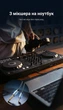 Аудіокабель Vention Mini Jack 3.5 мм - Jack 6.35 мм 5 м Hi-Fi нейлонове обплетення Сірий (BCYHJ) - зображення 5