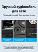Кабель Vention 3.5 мм AUX 2 м бавовняне обплетення, позолочені конектори Фіолетовий (BKAVH) - зображення 7