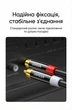 Коннектор RCA Ugreen AV203 папа под пайку 4 шт Hi-Fi медный корпус позолоченные контакты Черный (60381) - изображение 7