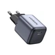 Зарядное устройство Ugreen CD319 GaN USB-C 30W PD3.0 QC4.0 PPS Серое (90666) - изображение 1