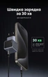 Зарядний пристрій Ugreen Nexode Air X503 USB-C 30W GaN PD QC PPS Сірий (35041) - зображення 4