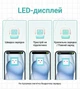 Зарядное устройство Ugreen Nexode RG RobotGaN CD361 65W 2xUSB-C + USB-A GaN PD PPS LED-дисплей Розово-голубой (35855) - изображение 14