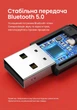 Bluetooth-адаптер Ugreen CM408 USB v5.0 Audio Transmitter для PS5/PS4/Switch/PC, подключение 2 наушников Черный (10928) - изображение 3
