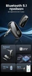 Bluetooth-ресивер Ugreen CM279 AUX 3.5 мм Bluetooth 5.1 aptX HD QCC3031 з мікрофоном CVC 8.0 Чорний (70304) - зображення 8