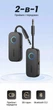 Bluetooth-адаптер Ugreen CM672 AUX 3.5 мм Bluetooth 5.2 2-в-1 приймач-передавач, з мікрофоном, 28 годин Чорний (35222) - зображення 5