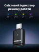 Bluetooth-адаптер Ugreen BT501 USB-C v5.3 aptX Adaptive aptX HD Qualcomm для PS5/Switch Чорний (45008) - зображення 5