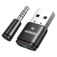 Аудиоадаптер Ugreen CM668 Bluetooth 5.3 USB-A aptX Adaptive HD с микрофоном 3.5 мм Черный (15765) - изображение 1