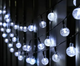 Гірлянда Лампочки кульки від сонячної панелі, вулична 20м, 100LED, Холодний білий (L) - зображення 3