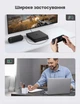 Внешняя звуковая карта Ugreen CM383 USB - 3.5 мм TRRS 24 бит 96 кГц Серый (80864) - изображение 5