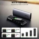 Внешний карман для SSD Ugreen CM400 M.2 NVMe/SATA USB 3.2 Gen2 Type-C 10 Гбит/с алюминий + силиконовый чехол Серый (90264) - изображение 5