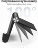 Подставка для телефона и планшета Ugreen LP115 4.7-12.9 дюймов, складная, 0-100° Черный (50748) - изображение 3