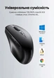 Мышь беспроводная Ugreen MU101 Bluetooth 5.0 + 2.4 ГГц 4000 DPI 5 кнопок бесшумная эргономичная Черный (90395) - изображение 3