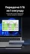 Кишеня для SSD Ugreen CM559 M.2 NVMe SATA USB-C 3.2 Gen 2x2 20 Гбіт/с Сірий (35576) - зображення 13