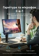 Внешняя звуковая карта Vention USB-A - 3.5 мм TRRS 96 кГц/24 бит, DSP, OMTP/CTIA 0.25 м Черный (CVEBC) - изображение 4