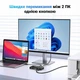 USB-перемикач Ugreen US216 USB 2.0 2 ПК - 4 пристрої Micro USB живлення 2 кабелі 1.5 м Чорний (30767) - зображення 4