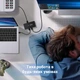 USB-перемикач Ugreen US216 USB 2.0 2 ПК - 4 пристрої Micro USB живлення 2 кабелі 1.5 м Чорний (30767) - зображення 7