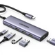 USB-хаб Ugreen CM511 5-в-1 USB-C > HDMI / 3xUSB 3.0 / PD 100W 4K-60Гц Темно-сірий (15597) - зображення 1