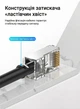 Коннектор Vention Cat.7 FTP RJ45 8P8C 50 шт 50U Gold Plated под жилу 1.5 мм со вставкой Серебристый (IDER0-50) - изображение 4