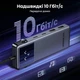 USB-хаб Ugreen Uno CM888 6-в-1 HDMI 4K 60Hz, PD 100W, 2xUSB-A / 2xUSB-C 10 Гбіт/с, LED-дисплей Сірий (35998) - зображення 9