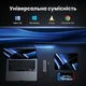 USB-хаб Ugreen CM512 5-in-1 USB-A > RJ45 Gigabit Ethernet 2xUSB-C 10Gbps 30 см Сірий (45321) - зображення 7