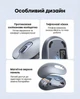 Мышь беспроводная Ugreen M556 2.4 ГГц 4000 DPI 6 кнопок Бесшумная Серый (35900) - изображение 6
