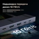 USB-C хаб Ugreen Revodok CM818 6-в-1 HDMI 4K 60Гц PD 100W 2xUSB-A 2xUSB-C 3.2 10 Гбіт/с 20 см Сірий (45363) - зображення 8