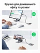 Картридер Ugreen CM387 USB-C - SD / MicroSD / USB 2.0 OTG 15 см Серый (80798) - изображение 3