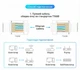 Конектор Vention Cat.6A UTP RJ45 10 шт 1.5 мм для 23-26AWG зі вставкою Прозорий (IDGR0-10) - зображення 12