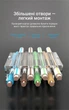 Конектор RJ45 Vention Cat.6A FTP 8P8C 100 шт, отвір 1.1 мм, зі вставкою Сріблястий (IDLR0-100) - зображення 3