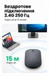 Мышь беспроводная Ugreen MU001 USB 2.4GHz 4000 DPI бесшумная ультратонкая Светло-серый (90373) - изображение 7