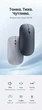 Мышь беспроводная Ugreen MU001 USB 2.4GHz 4000 DPI бесшумная ультратонкая Светло-серый (90373) - изображение 9