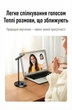 Микрофон настольный Ugreen CM770 Wireless 2.4G / USB-C 360° DSP шумоподавление 3.5 мм Черный (35344) - изображение 13