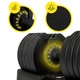 Гантеля з регульованою вагою Cornix 2.5-24 кг XR-0405 Black - зображення 2