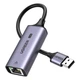 Мережевий адаптер Ugreen CM648 USB-A 3.0 - RJ45 Ethernet 2.5 Гбіт/с Realtek RTL8156BG Темно-сірий (25051) - зображення 1