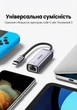 Адаптер Ugreen CM483 USB-C - RJ45 1000 Мбіт/с Aluminum для Nintendo Switch Серый (40322) - изображение 11