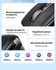 Миша бездротова Ugreen M751 Bluetooth 5.4/2.4 ГГц 5000 DPI Безшумна з бічним колесом Чорна (45792) - зображення 3